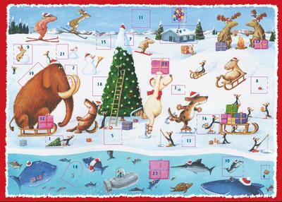 Adventný kalendár Vianoce na póle