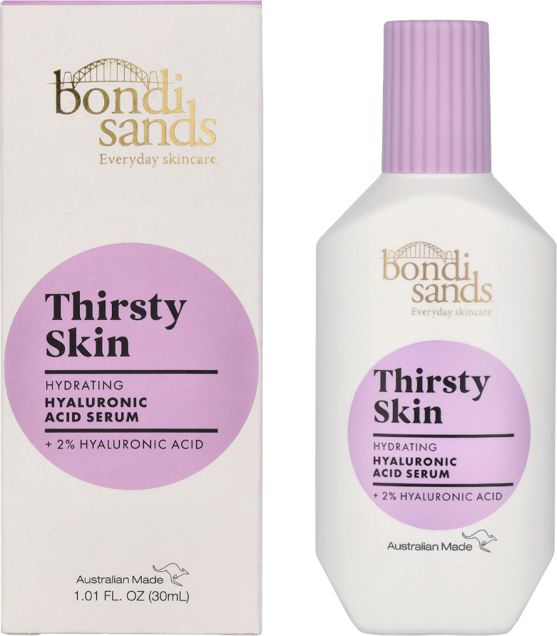 Bondi Sands Begin Again Vitamin B3 Serum 30mL Bondi Sands Thirsty Skin Hyaluronic Acid Serum 30 ml