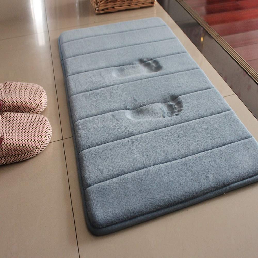 weicher Duschteppich aus Polyester Wekold rutschfeste Halloween-Bodenmatte 16 x 24 Zoll pflegeleichter Badteppich