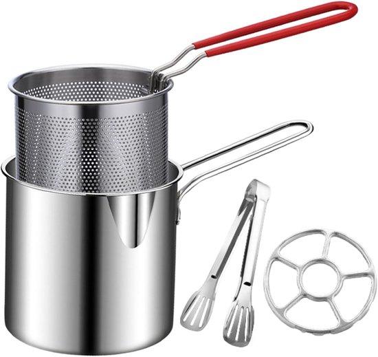 OEM Frittierpan mit Abzug - Gleichmäßige Wärme - 16 x 17 x 15 cm - Aluminium 2026