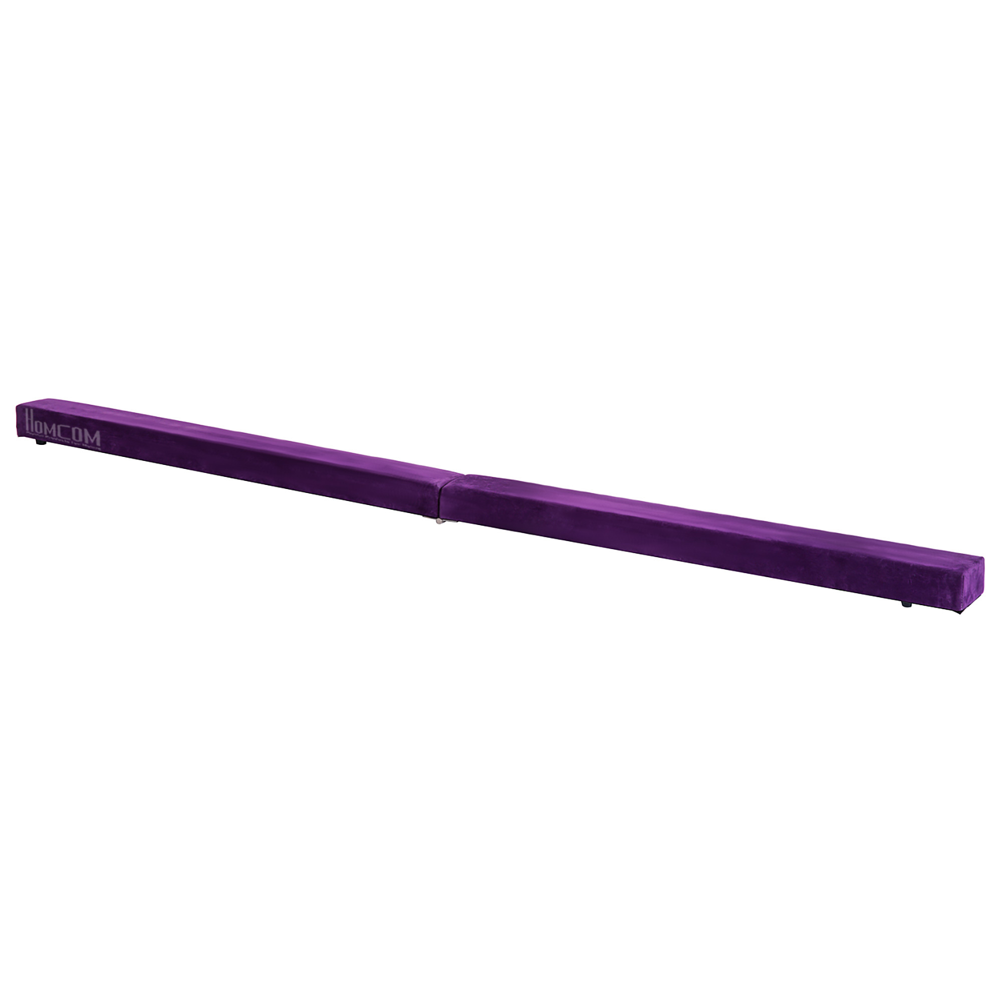 Poutre D'Équilibre HOMCOM 210 Cm Pliable Indoor Outdoor - Turnbalken Jusqu'à 120 Kg Bleu