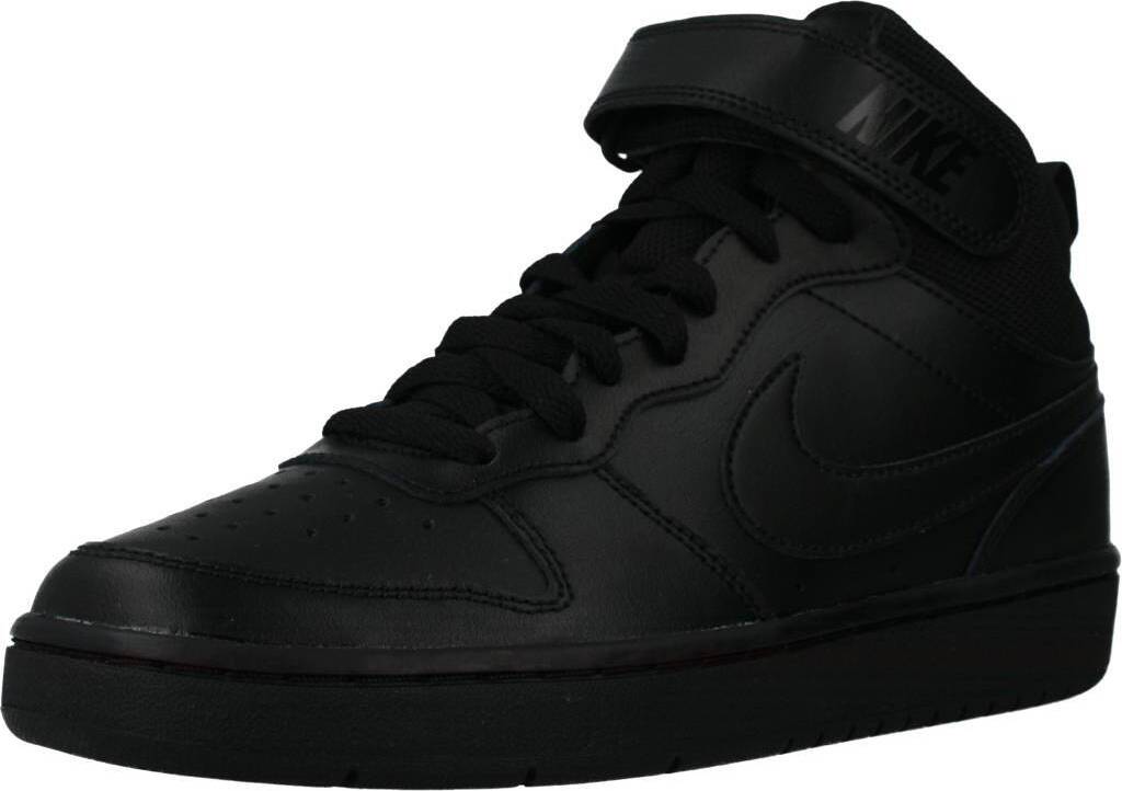 Nike Court Borough Mid 2 Gs Black / Black / Black EU 35 1/2 COURT BOROUGH MID 2 (GS)