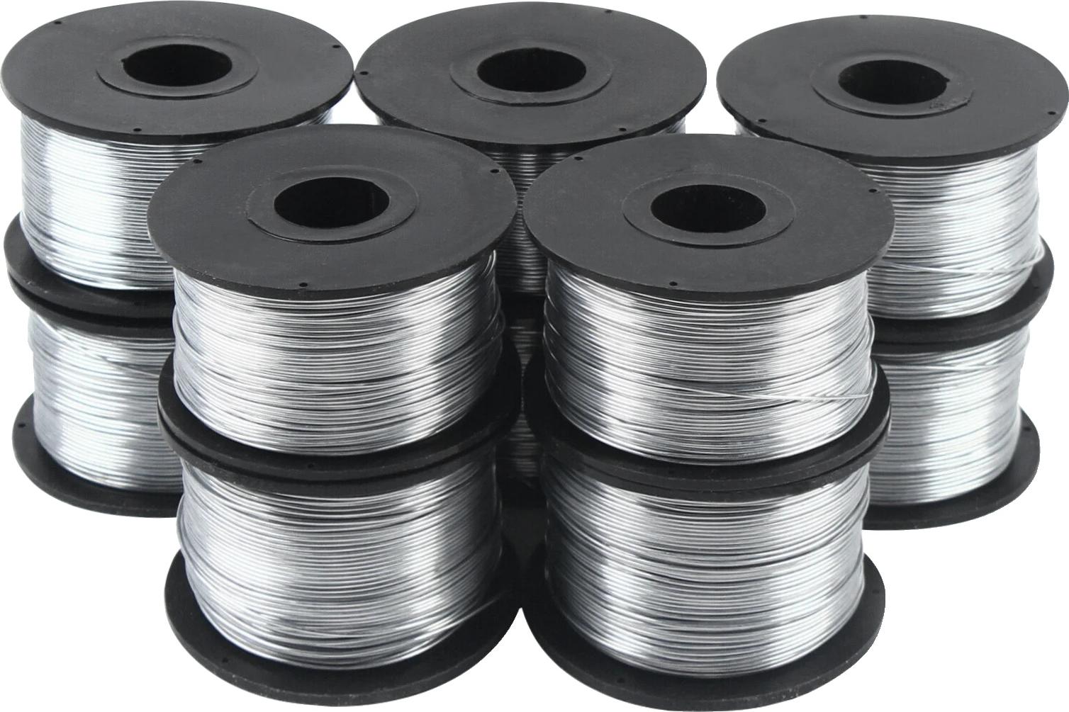 Zvitok viazacieho oceľového drôtu s priemerom 08 mm, dĺžka 110 m