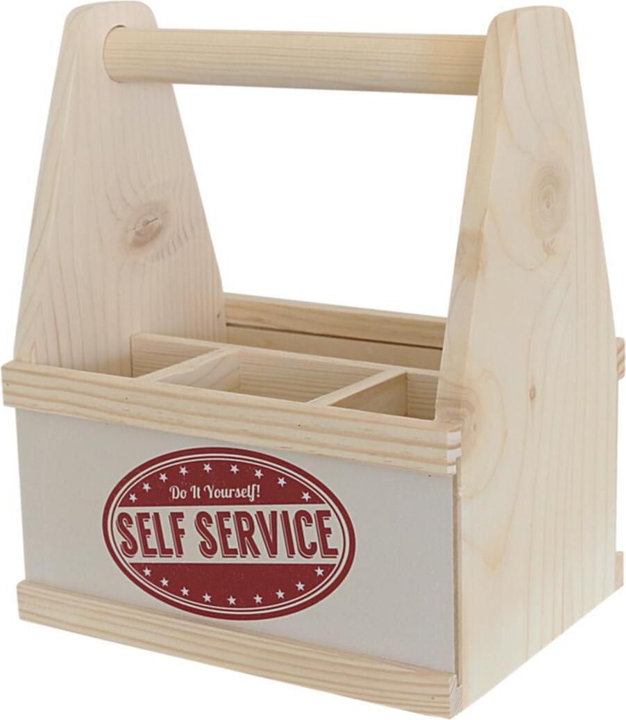 Stiefelmayer-Contento Contento Besteck Caddy SELF SERVICE Holz | CO-866844