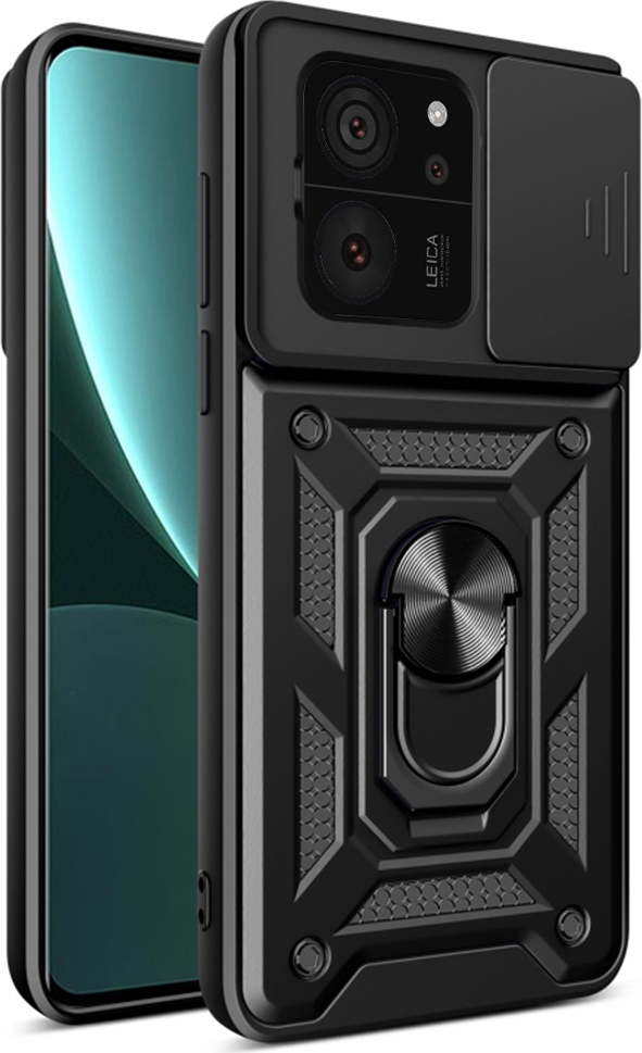 Techsuit Camshield zadný kryt pre Xiaomi 13T/13T Pro - Black
