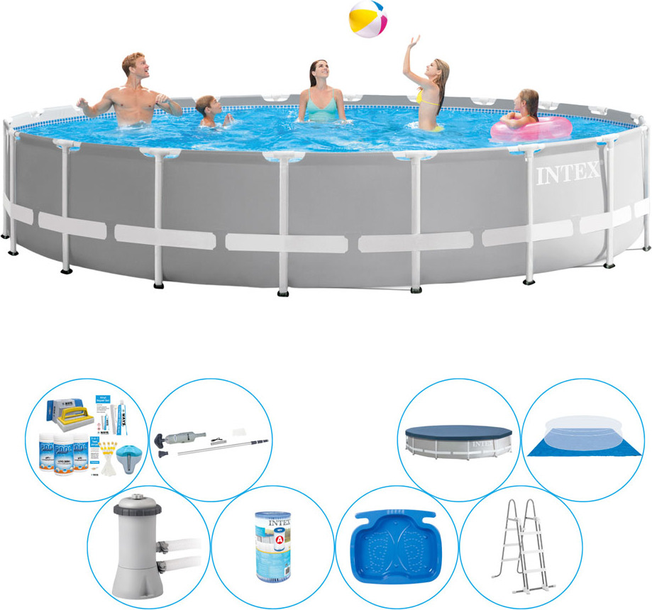 Bazén Super ponuka - Intex Prism Frame Rund 610x132 cm