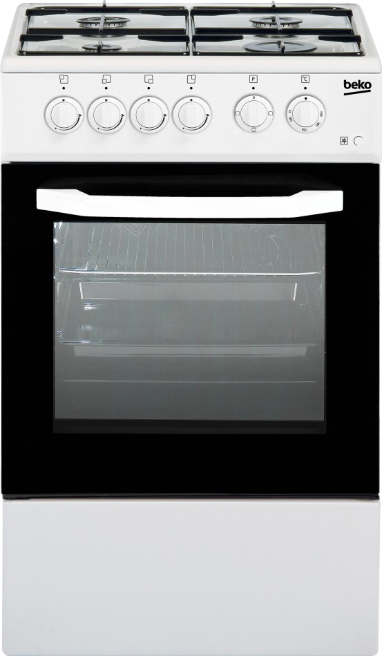 Beko CSS42014FW Küchenherd Freistehender Kocher Weiß Gaskochfeld B