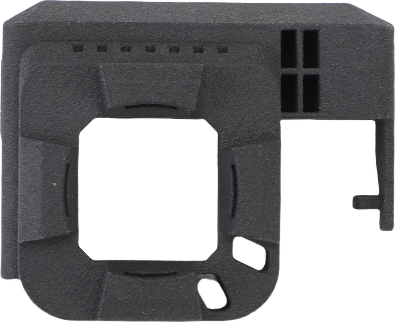 TWO TREES Lüfterkanal passend für Bamboo Lab P1S, P1P und X1E 3D-Drucker-Hotend, 360°-Wärmeableitung, Schwarz