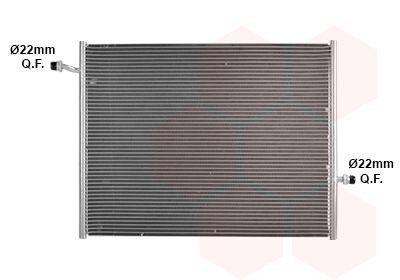 VAN WEZEL 30012703 Chladič Vodný chladič Chladič motora