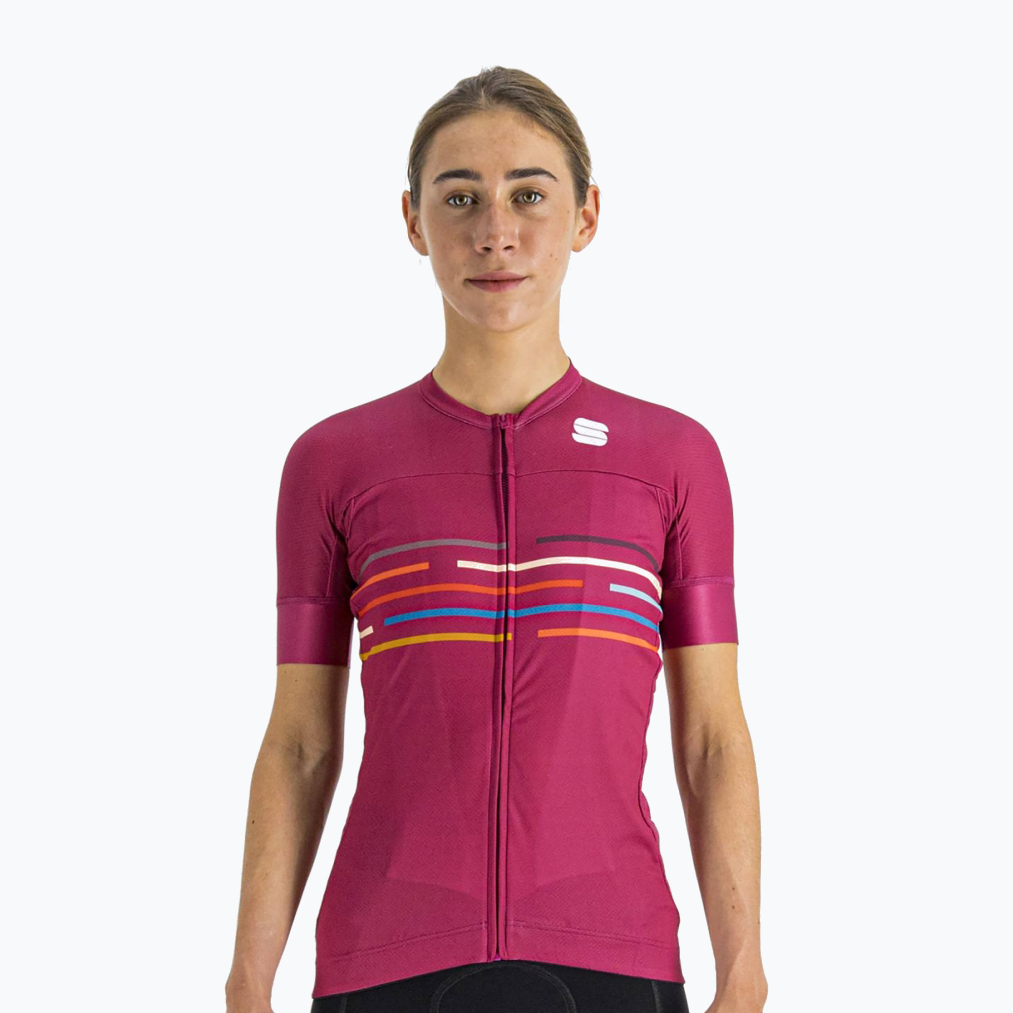 SPORTFUL Kurzarm Fahrradtrikot - VELODROME - Cyclamen L 1121032.543_L