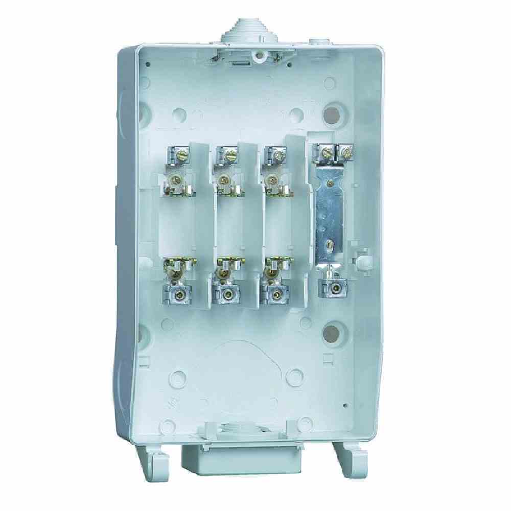 ABN Sicherungsgehäuse 100A IP54 NH-Sich Kst 1grp HK334C