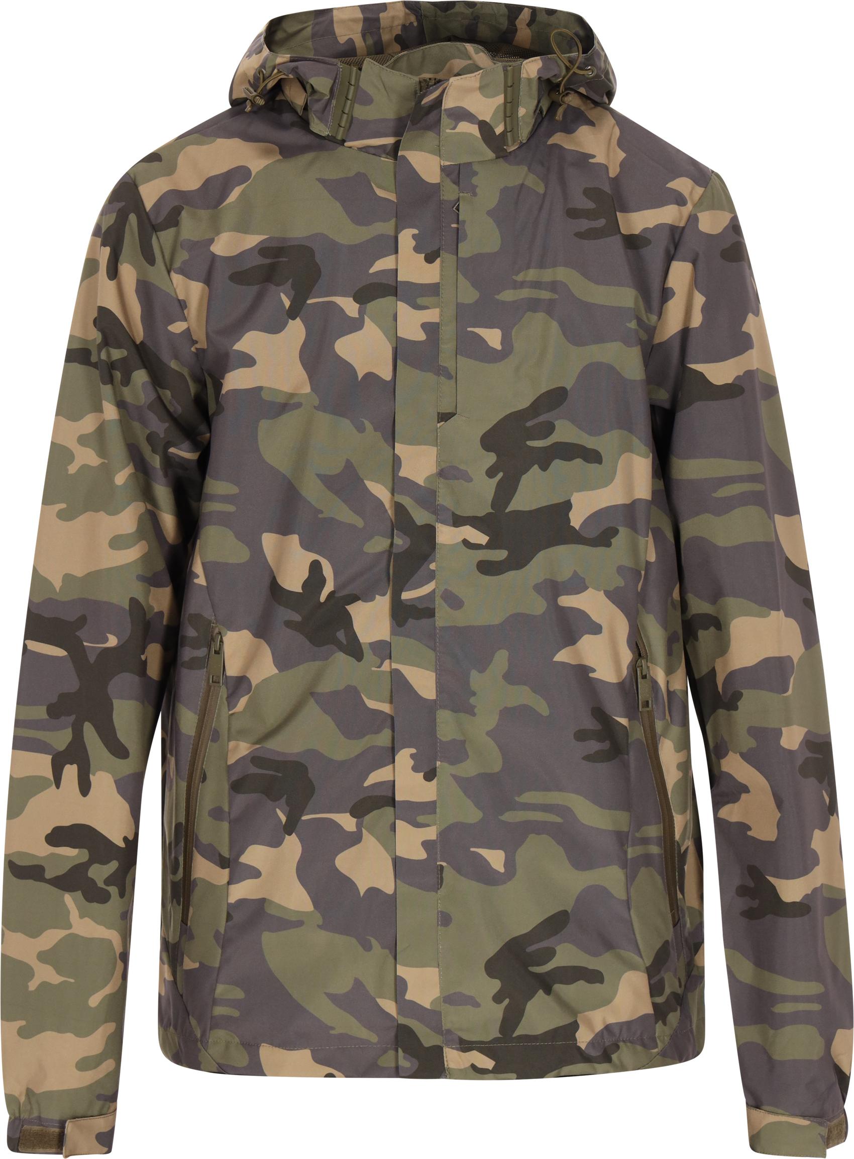 OCY Herren Jacke olive Tarnmuster XL