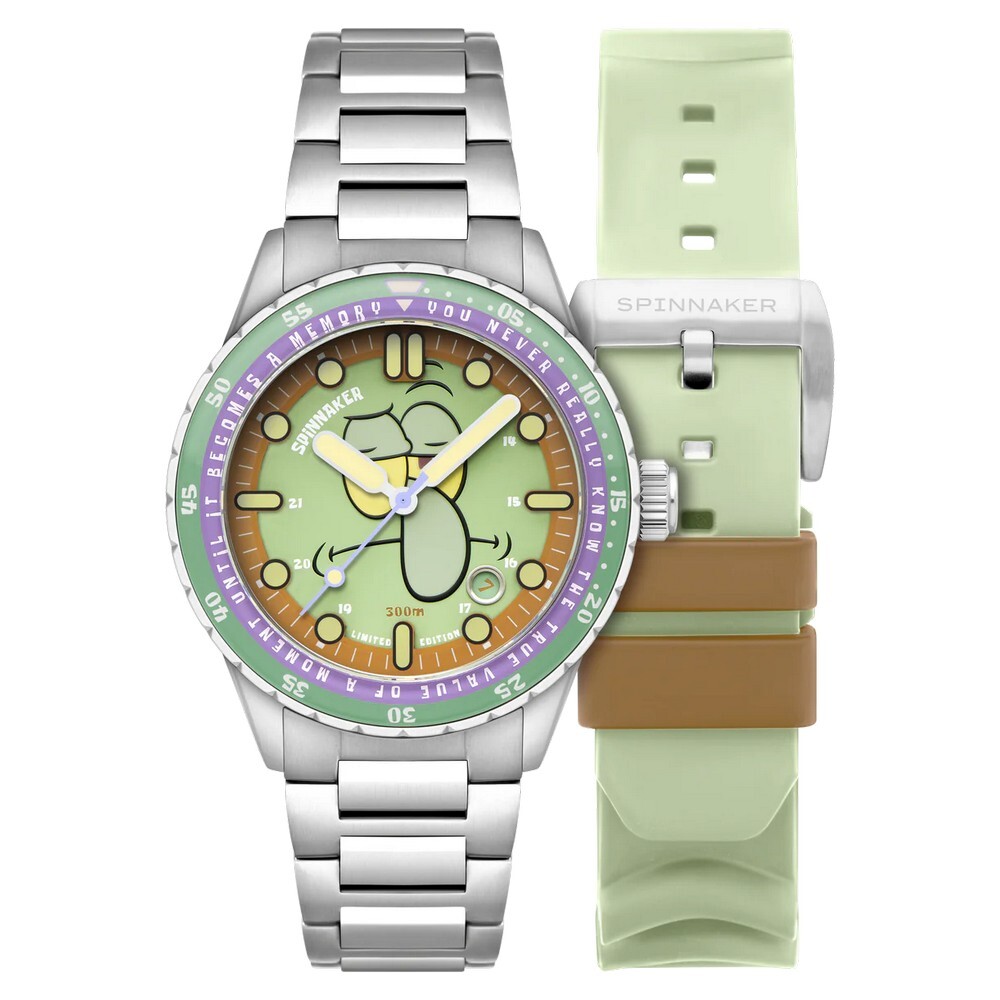 Spinnaker - SP-5138-33 - Náramkové hodinky - Pánske - Automatické - Spongebob Squarepants 25th Ltd Edt