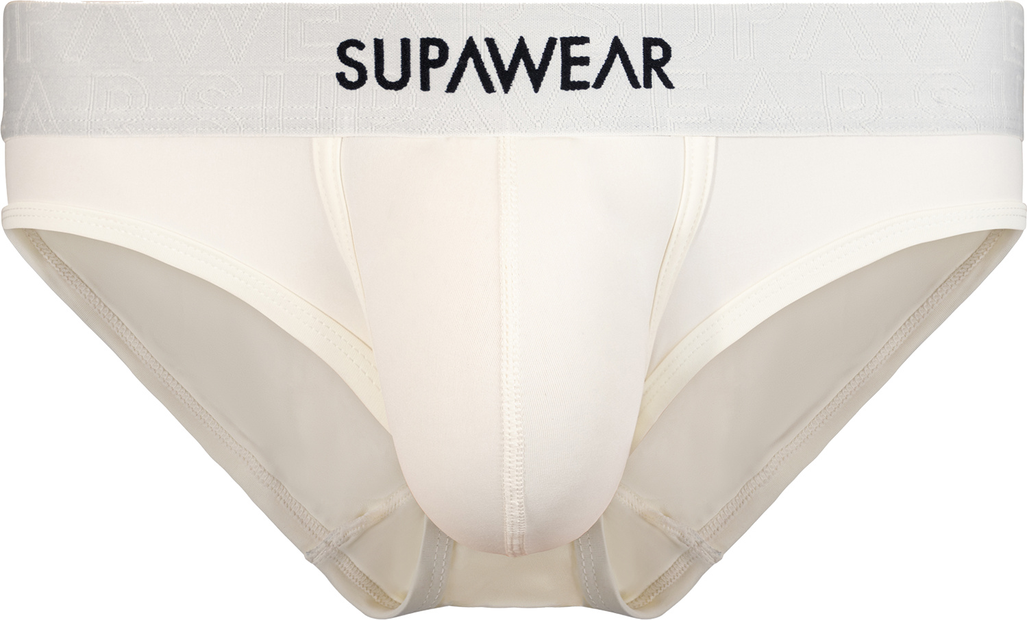 SUKREW Slip Uomo Tanga White - Intimo Sexy In Cotone Morbido - Taglia L - 2