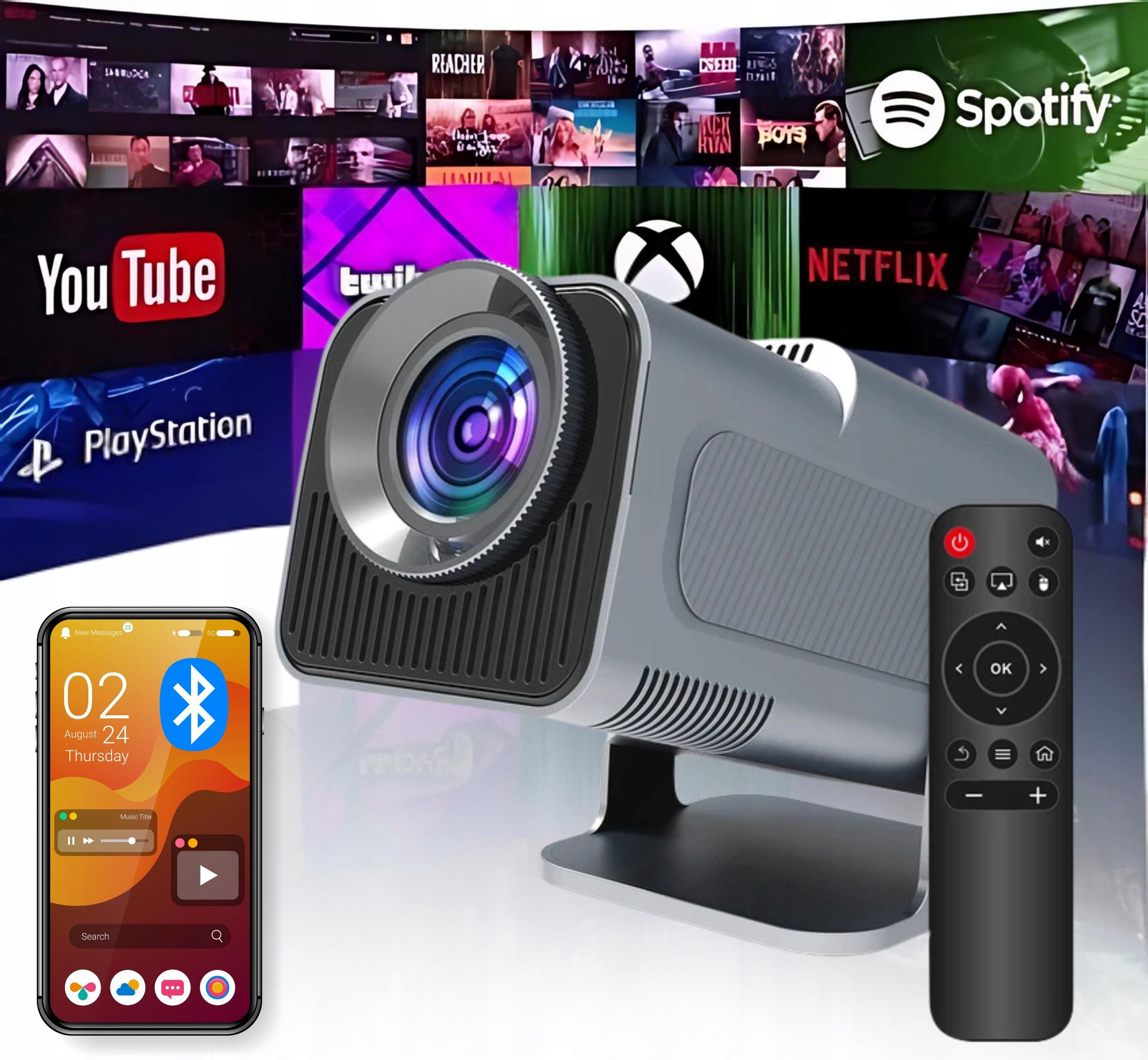 Projektor Hy320 Pro Magcubic Wifi Android 4K Full Hd 150 Zoll - Heimkino