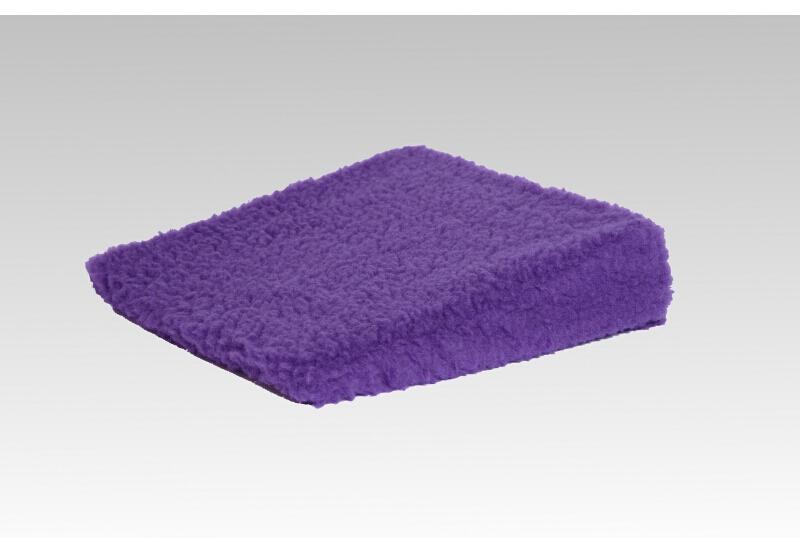Therapiekeil Wolle lila 40 cm x 40 cm x8/1 cm Linke L-8721-001