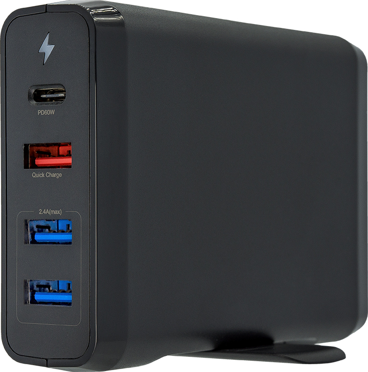 Techtek Ladegerät DF-MTC100BE, 20V Ausgangsspannung, 3A Ausgangsstrom, 240V Eingang, Schwarz