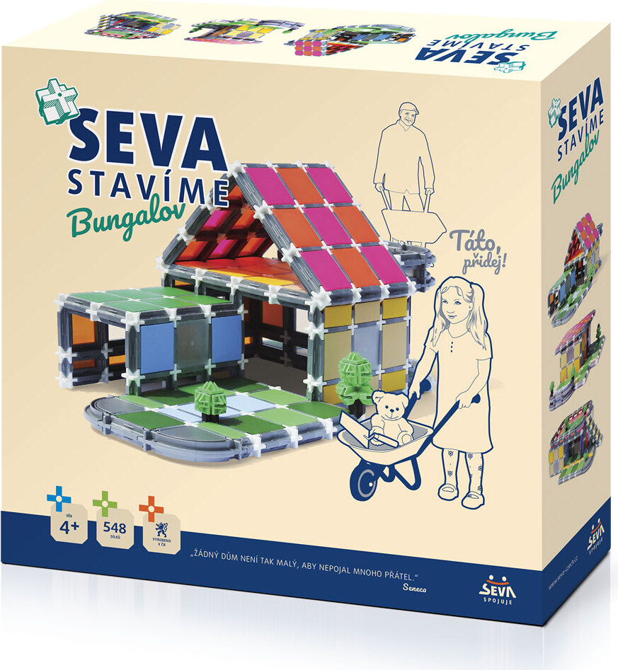 Seva Kit Wir bauen einen Bungalow mit 548 Stück UN37302