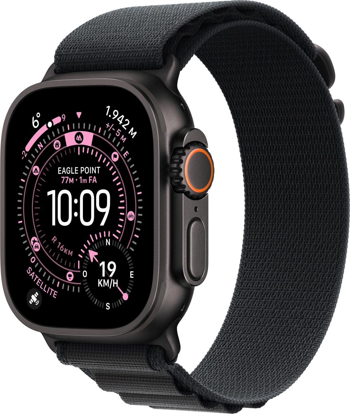 Apple Watch Ultra 3 , OLED, Dotyková obrazovka, 64 GB, Wi-Fi, GPS, 61,8 g