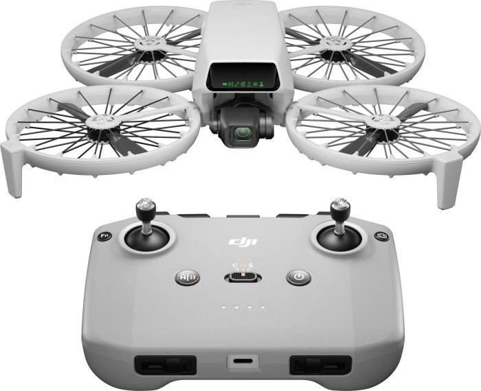 Drohne Kamera DJI Flip, Faltbarer Propellerschutz, KI-Tracking, 1/1,3 Zoll CMOS, 4K/60fps HDR, 31 Min Flugzeit DJI6941565992543