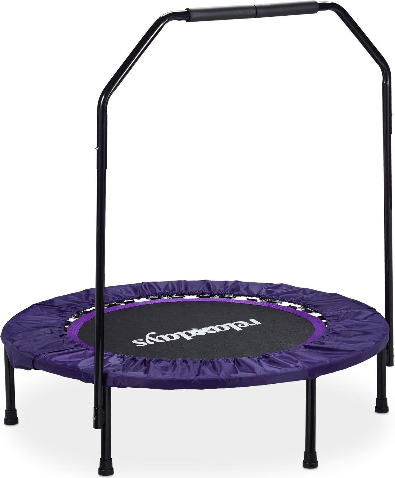 Skladacia trampolína s rukoväťou