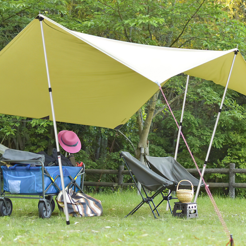 Palo Per Tenda Da Campeggio In Fibra Di Vetro, 4.48M Aste Di