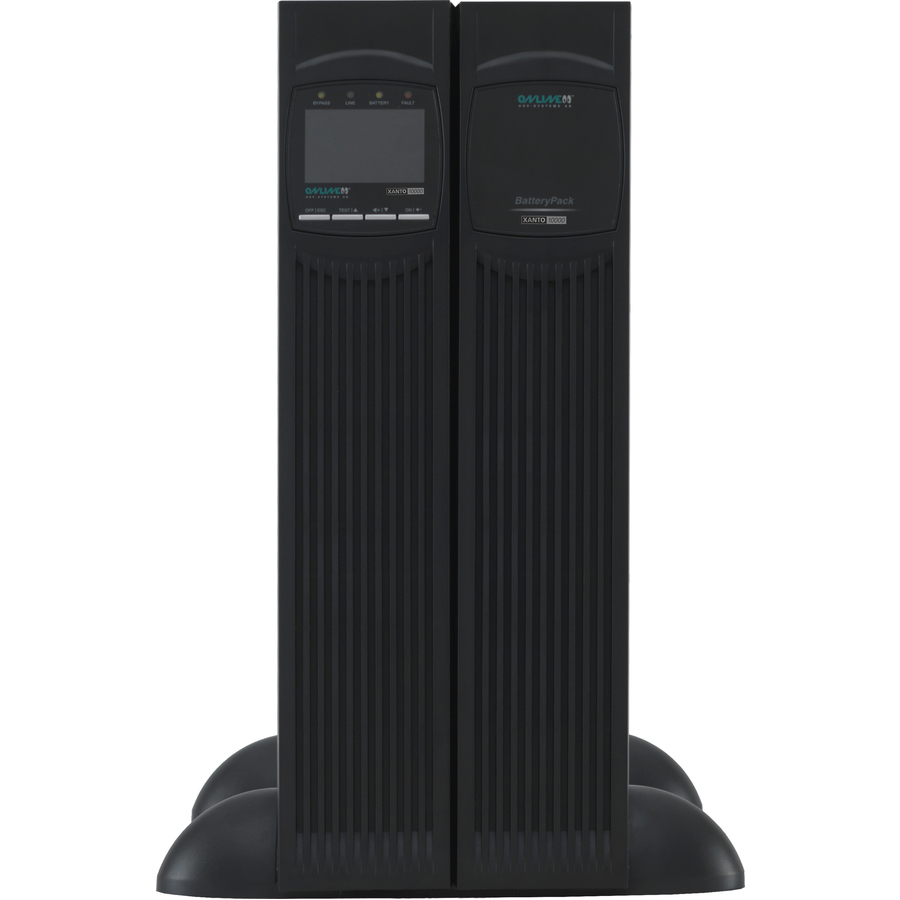 ONLINE USV-Systeme XANTO 10000, Doppelwandler (Online), 10 kVA, 8000 W, Sine, 110 V, 300 V X10000