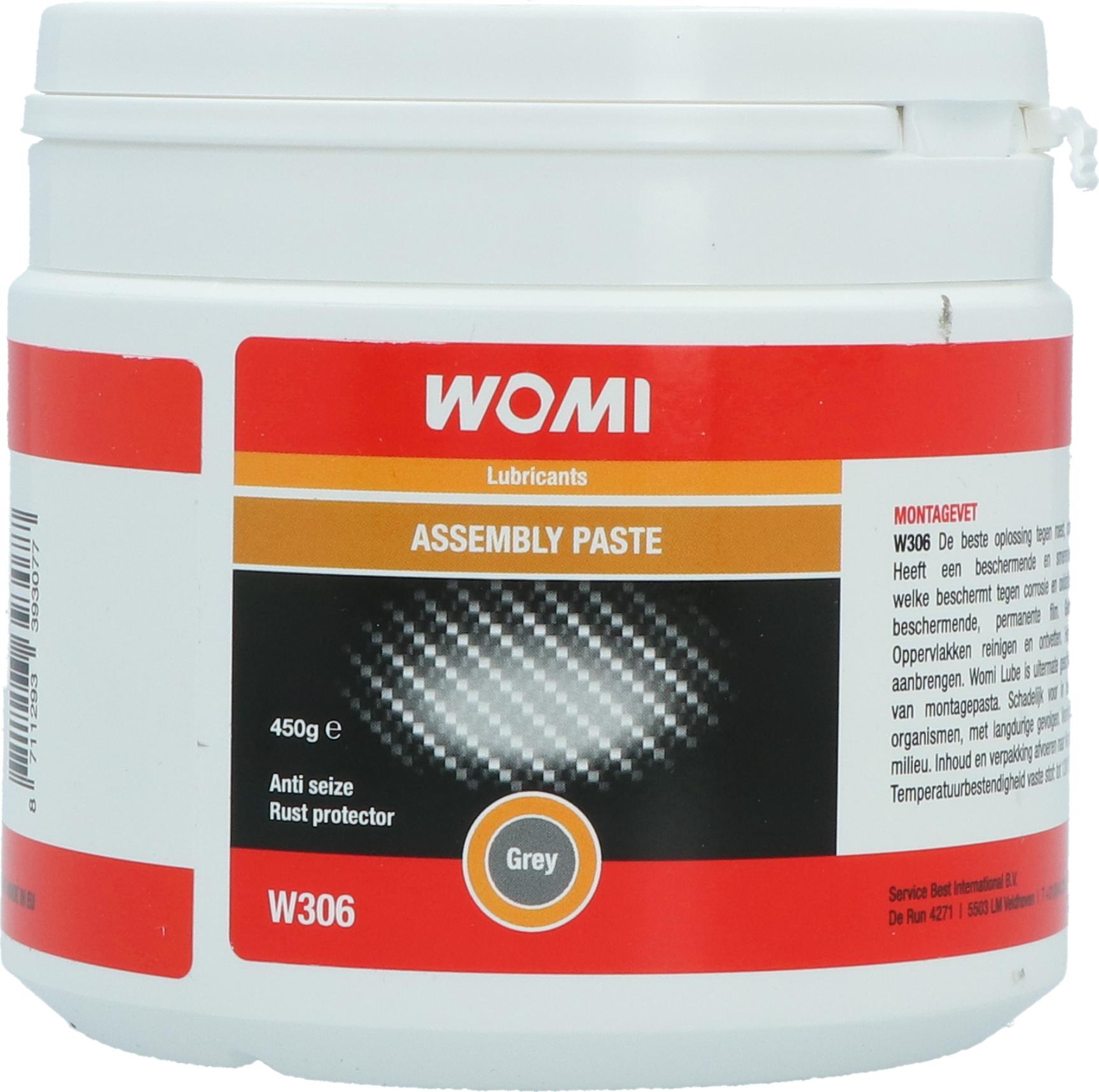Womi W306 Montagefett Grau 450g 5570306
