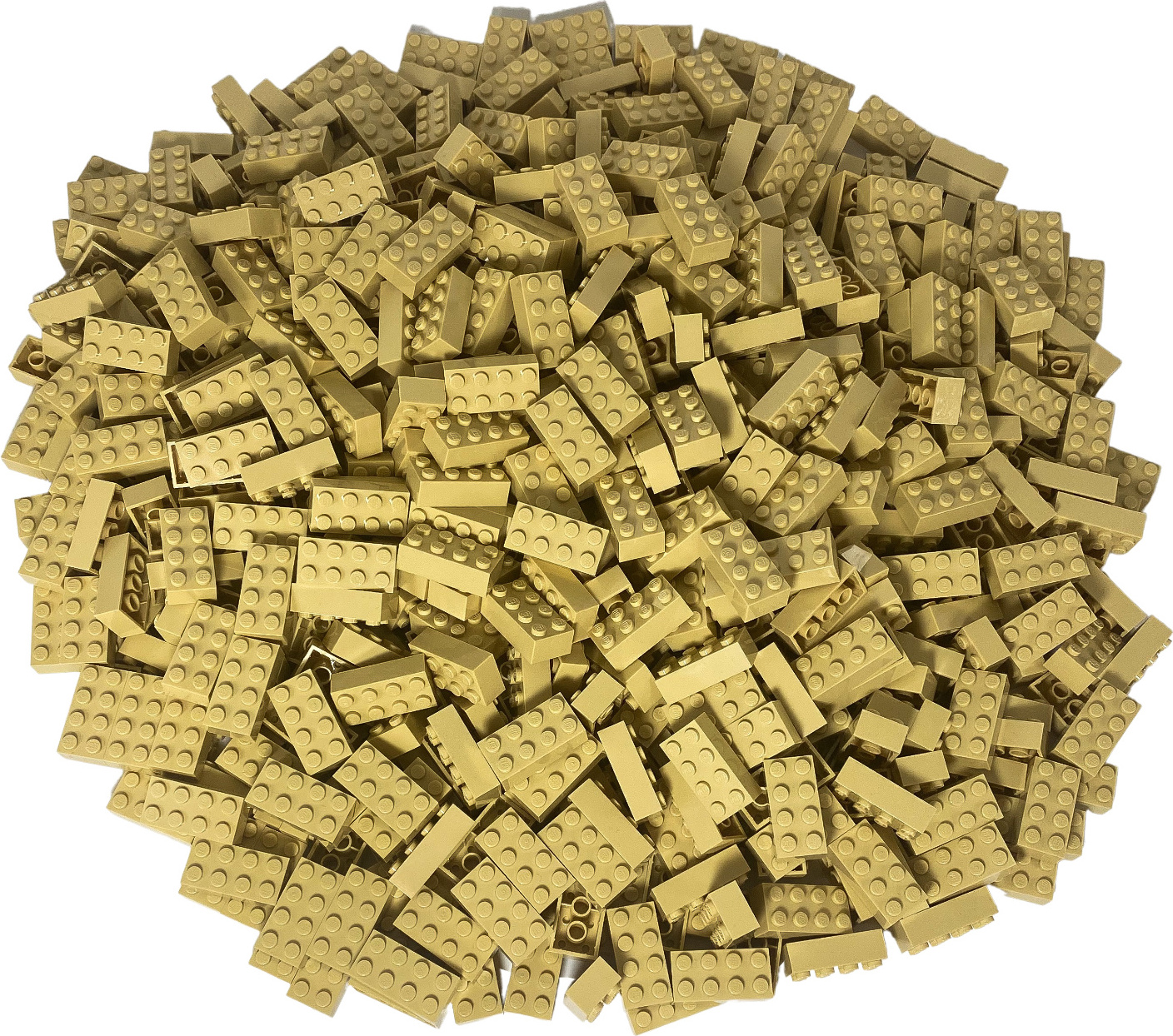 LEGO® 2x4 kocky Vysoké kocky Svetlá béžová - 3001 NEW! Množstvo 25x