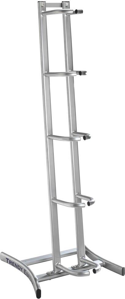 Trendy Esfera Medizinball Rack / Ablage für bis zu 5 Medizinbaelle, silber/grau 6211