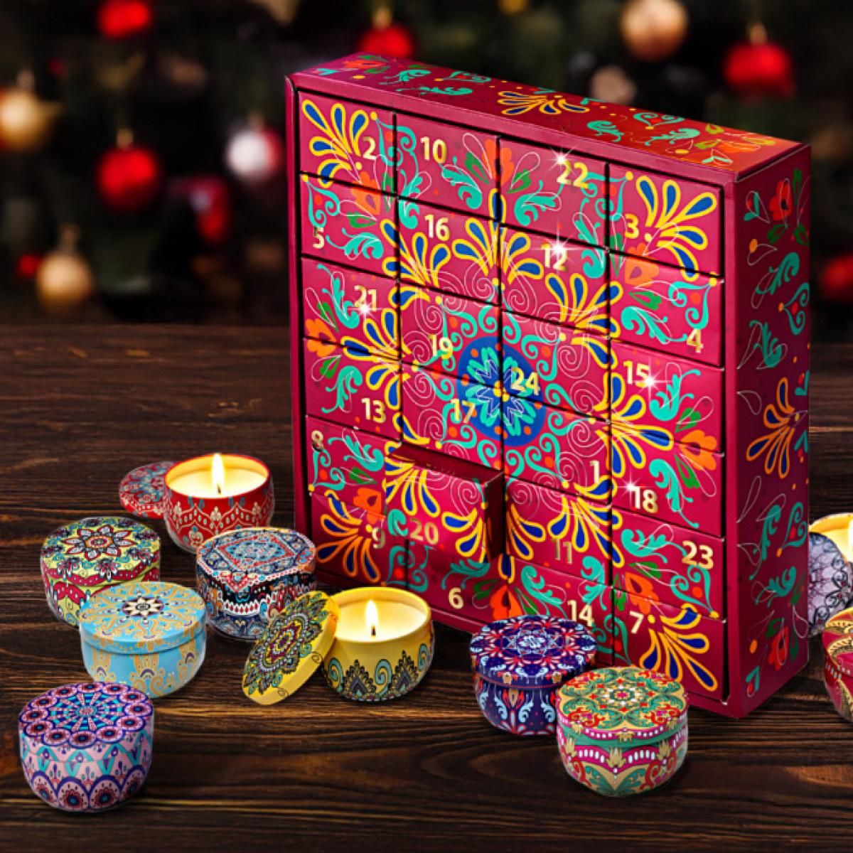 Brast Adventskalender Duftkerzen Sensi