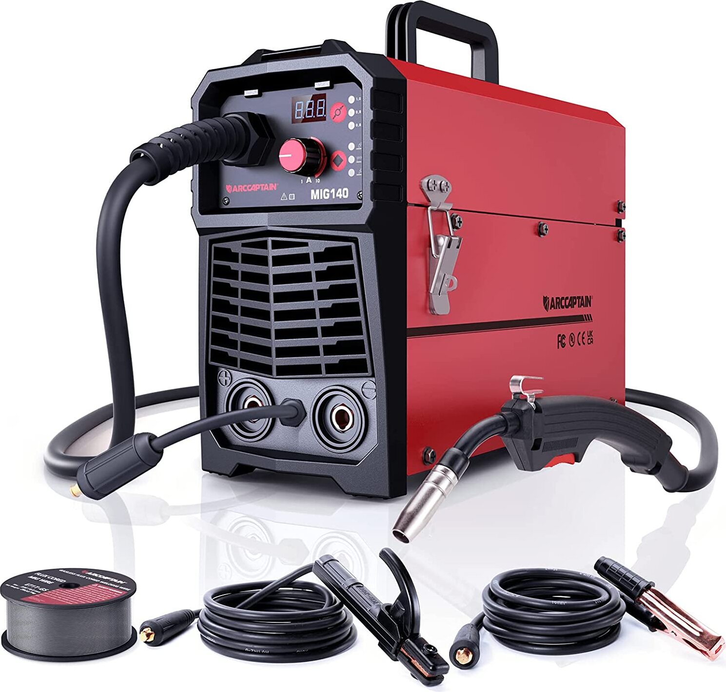 ARCCAPTAIN 7-in-1 Schweißgeräte MAG/MIG MMA /Lift TIG-ITS200 200A FLUX