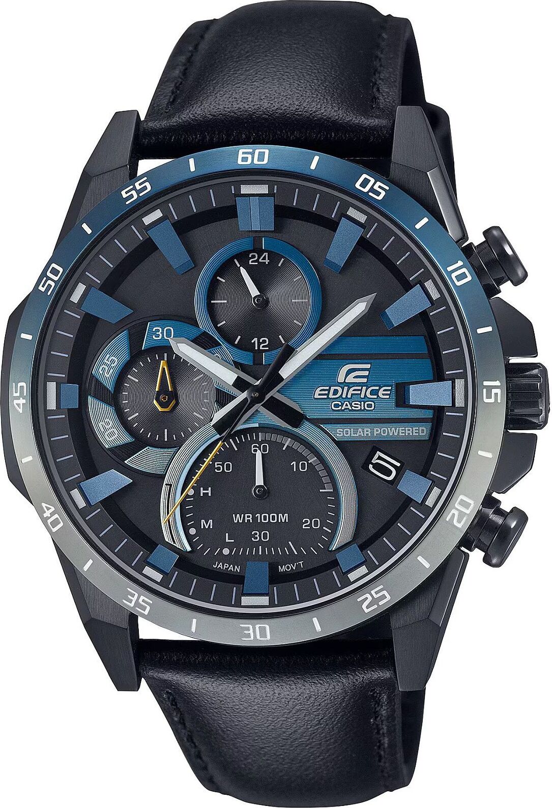 Edifice Pánske hodinky Casio EDIFICE Classic Solar Powered Chronograph Nighttime Drive Series Casio-EQS-940NL-1AVUEF