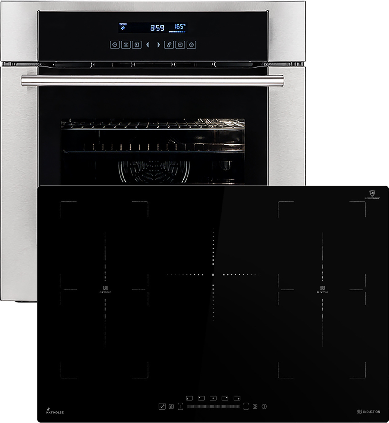 Backofen und Induktionskochfeld SET8015IH77FZ