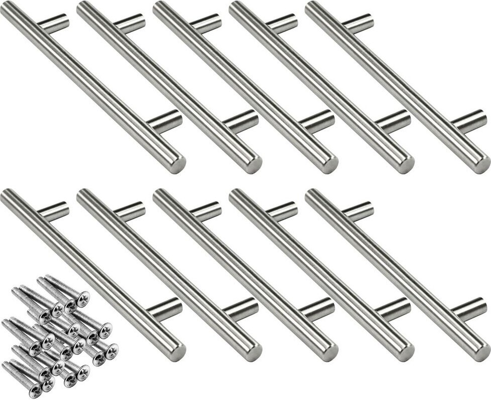 10x Edelstahl Möbelgriff 150mm, Kaufland.de