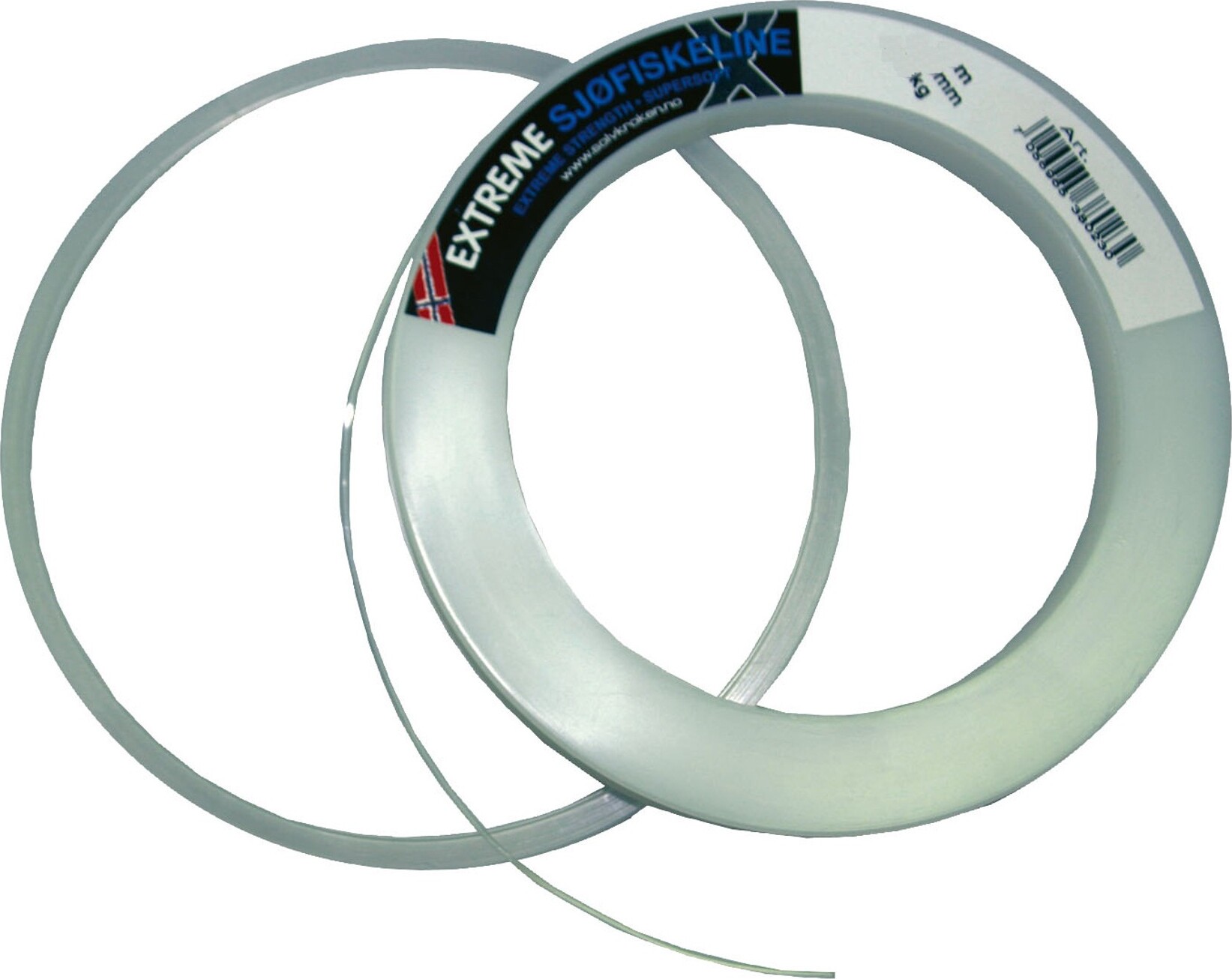 Solvkroken Extreme Schnur für Vorfächer 0,90mm 38kg 45m- Vorfachschnur 1016090