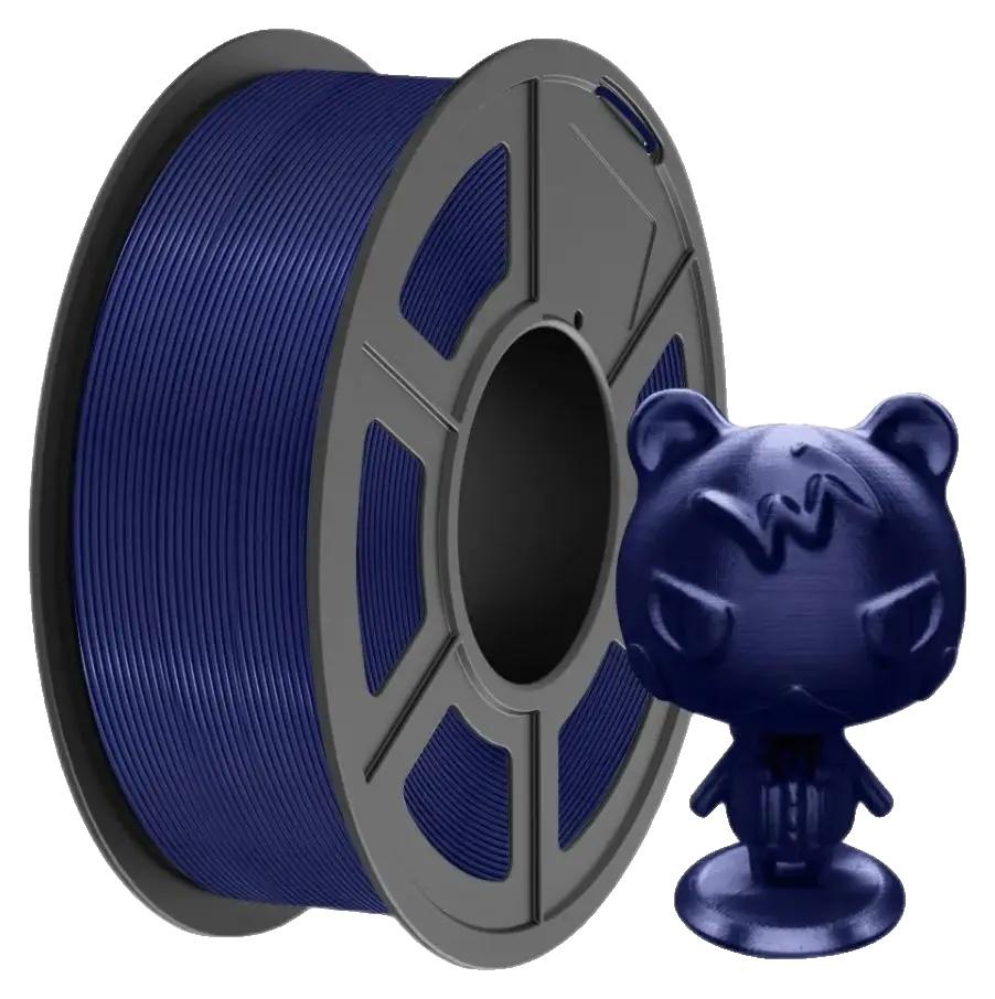 OEM 3D-Filament, TPU-Material, glänzende Oberfläche, dunkelblau 1624