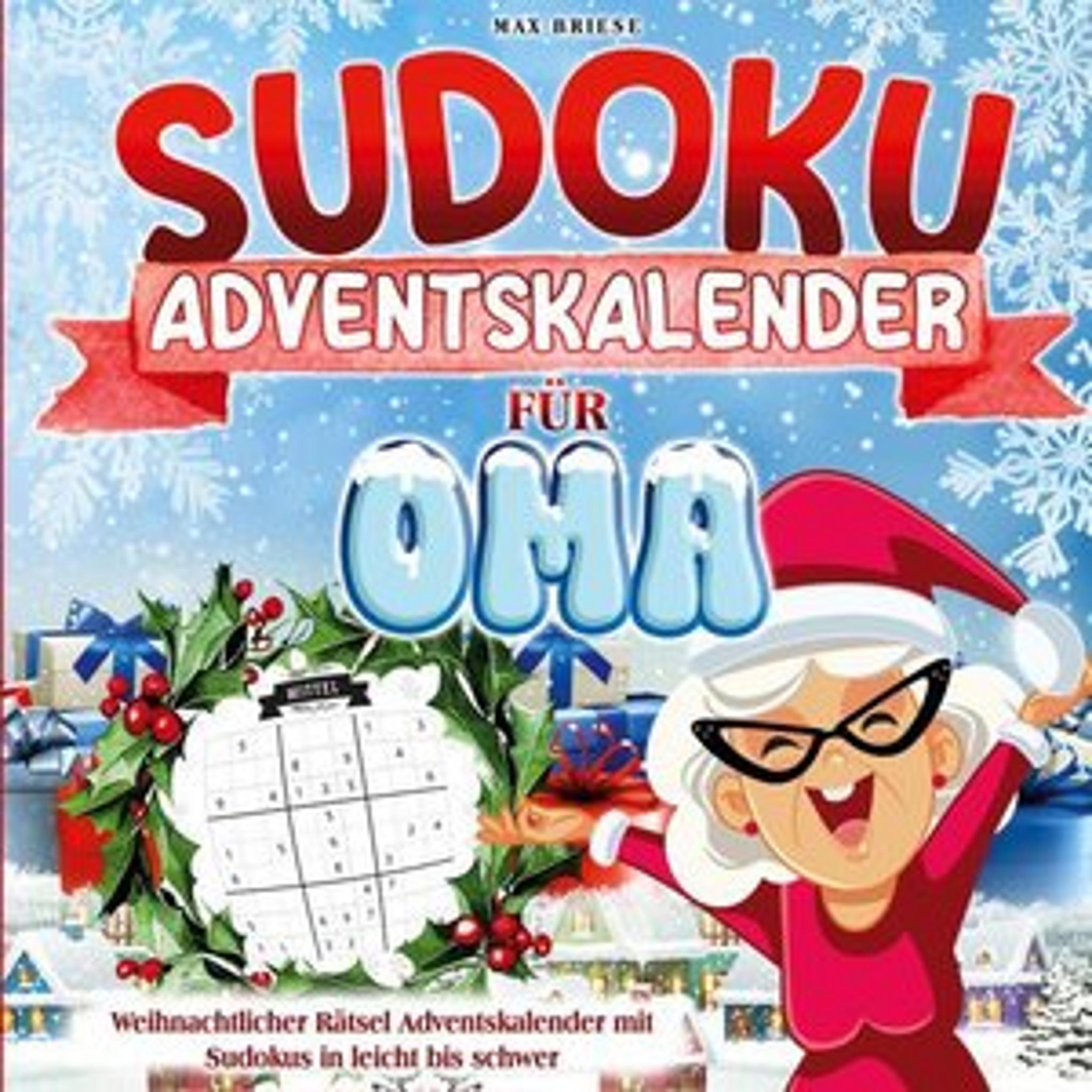 Sudoku adventný kalendár pre babičku
