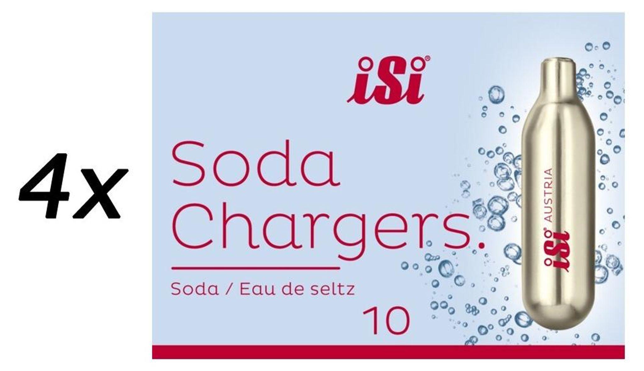 ISI Kohlensäurekapsel Einweg 10er Pack 4x