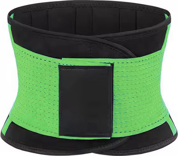 Technoclean Taillentrainer für Damen, Body Shaper, Abnehmen, Bauchweggürtel, Grün, XXL