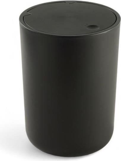 Badezimmer-Mülleimer - TODAY - UTILITY - 8,5 L - Ø 21 xx H 29 cm - Polypropylen - Schwarz TOD3574641271152