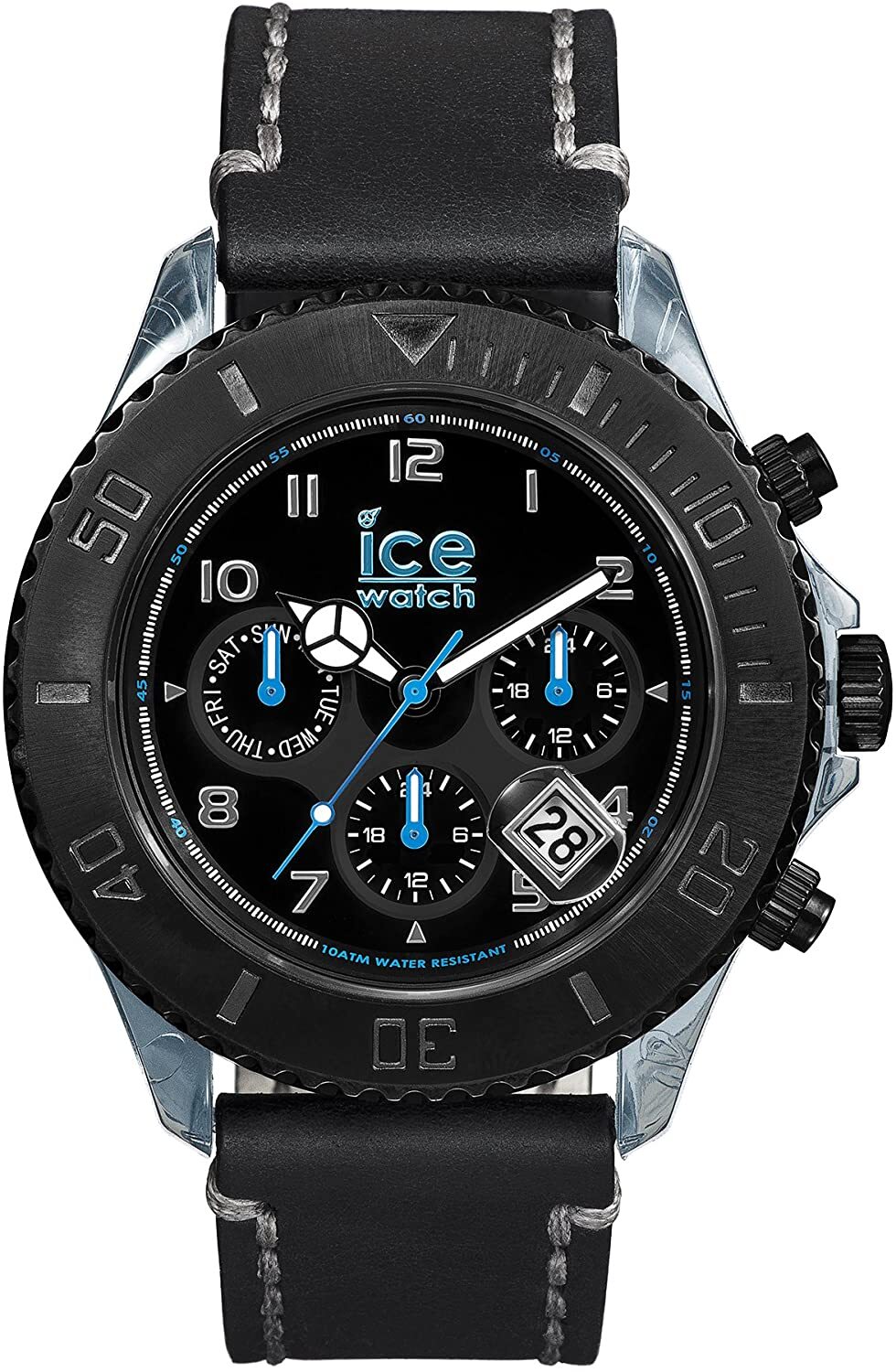 Ľadové hodinky Uhr Ice Vintage Multifunction Black Big VT.MF.BK.B.L.14