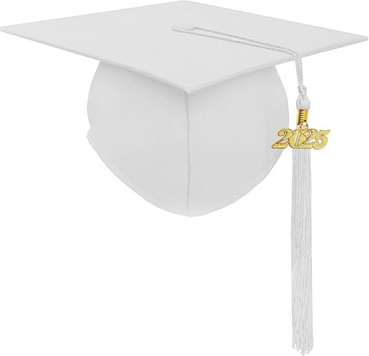 Bremen Abschlusskappe mit 2025 Quaste, Unisex, Erwachsene, matt, Abschlusskappen für High School, Bachelor- und Master-Zeremonien 4419722