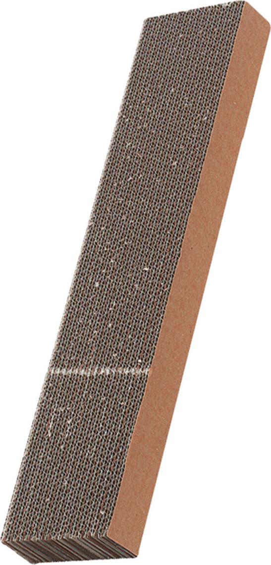 Flamingo Kratzbrett Kartonstruktur, Maße: 24 x 46 x 4 cm 500341