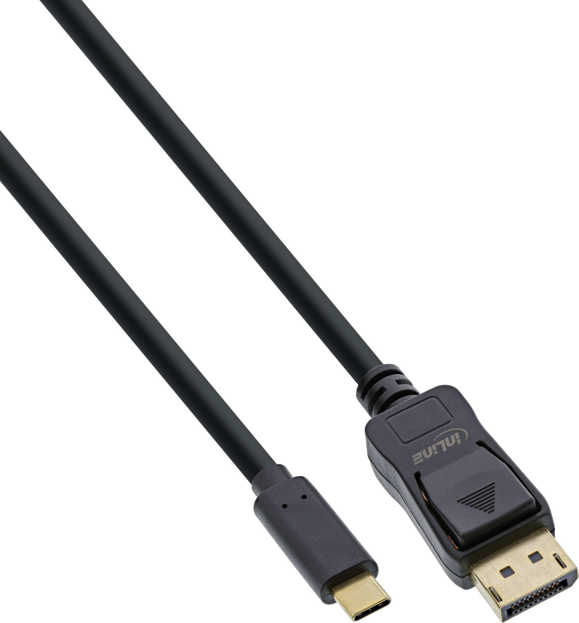 Kábel displeja InLine® USB, od konektora USB-C po konektor DisplayPort, 5 m