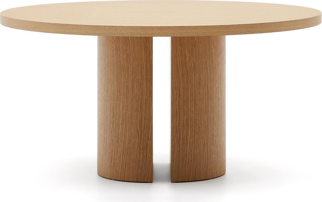 Runder Tisch Nealy 150 x 150 x 75 cm MDF Eichenfurnier