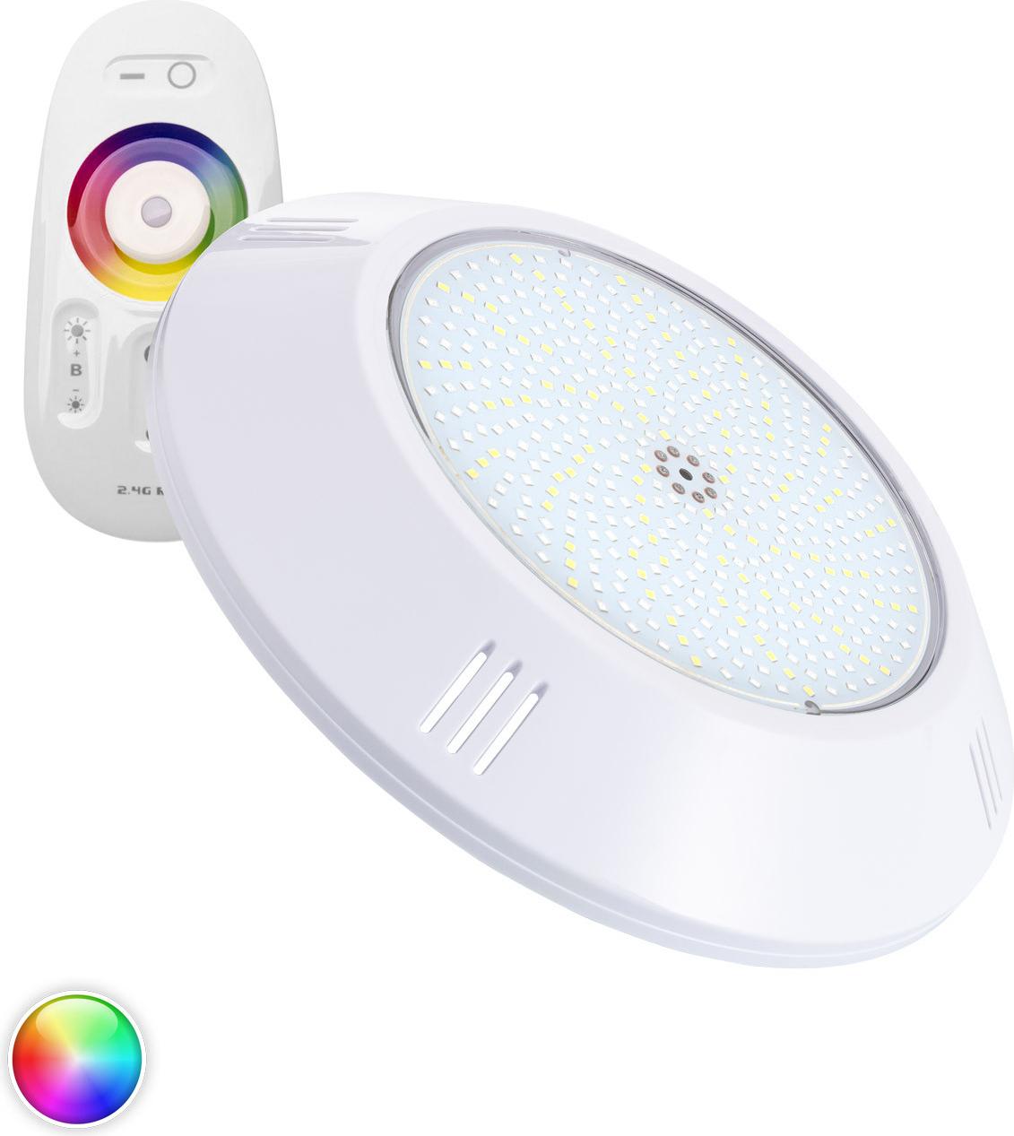 LEDKIA LED Poolstrahler Aufbau RGBW tauchfähig 12V DC IP68 35W XtraPool RGBW