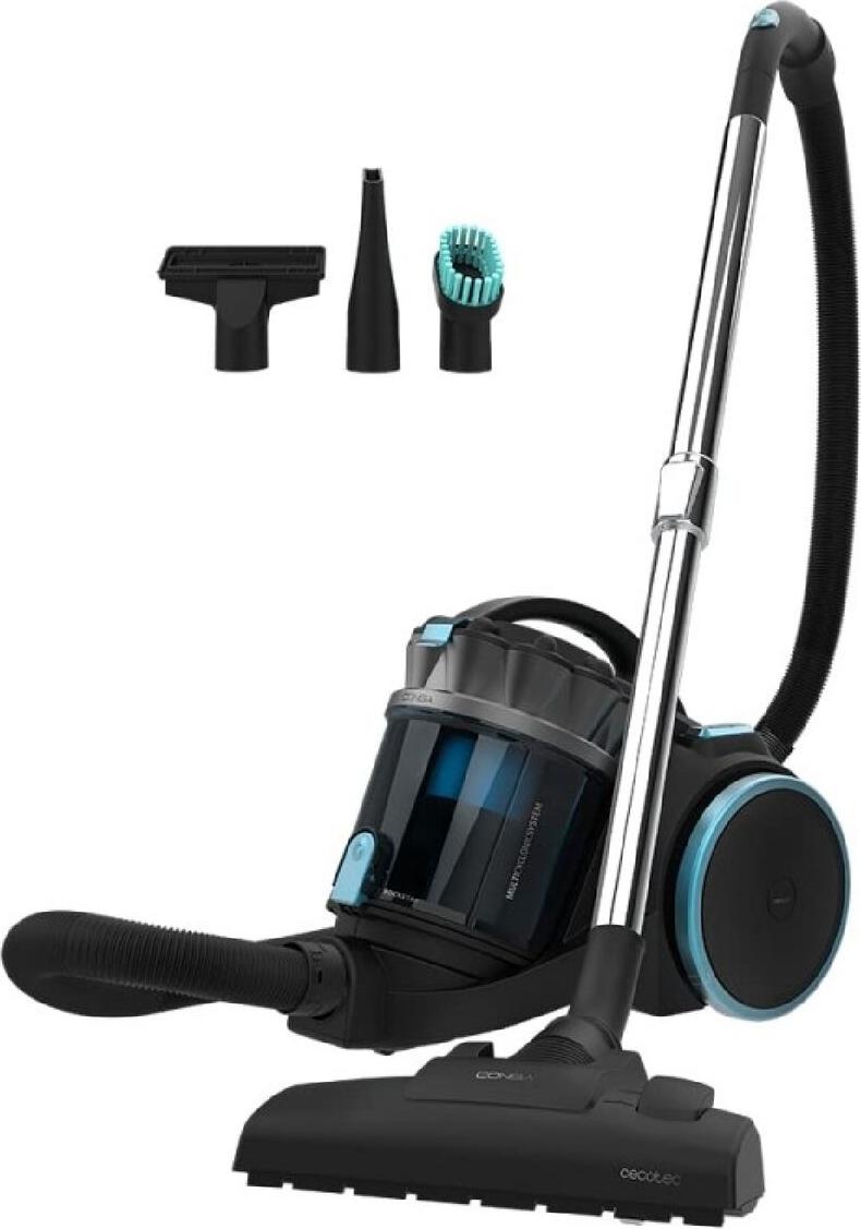 Cecotec 08591, 800 W, Bubnový vysávač, Suchý, Bezvreckové, 4 L, Viaccyklónový