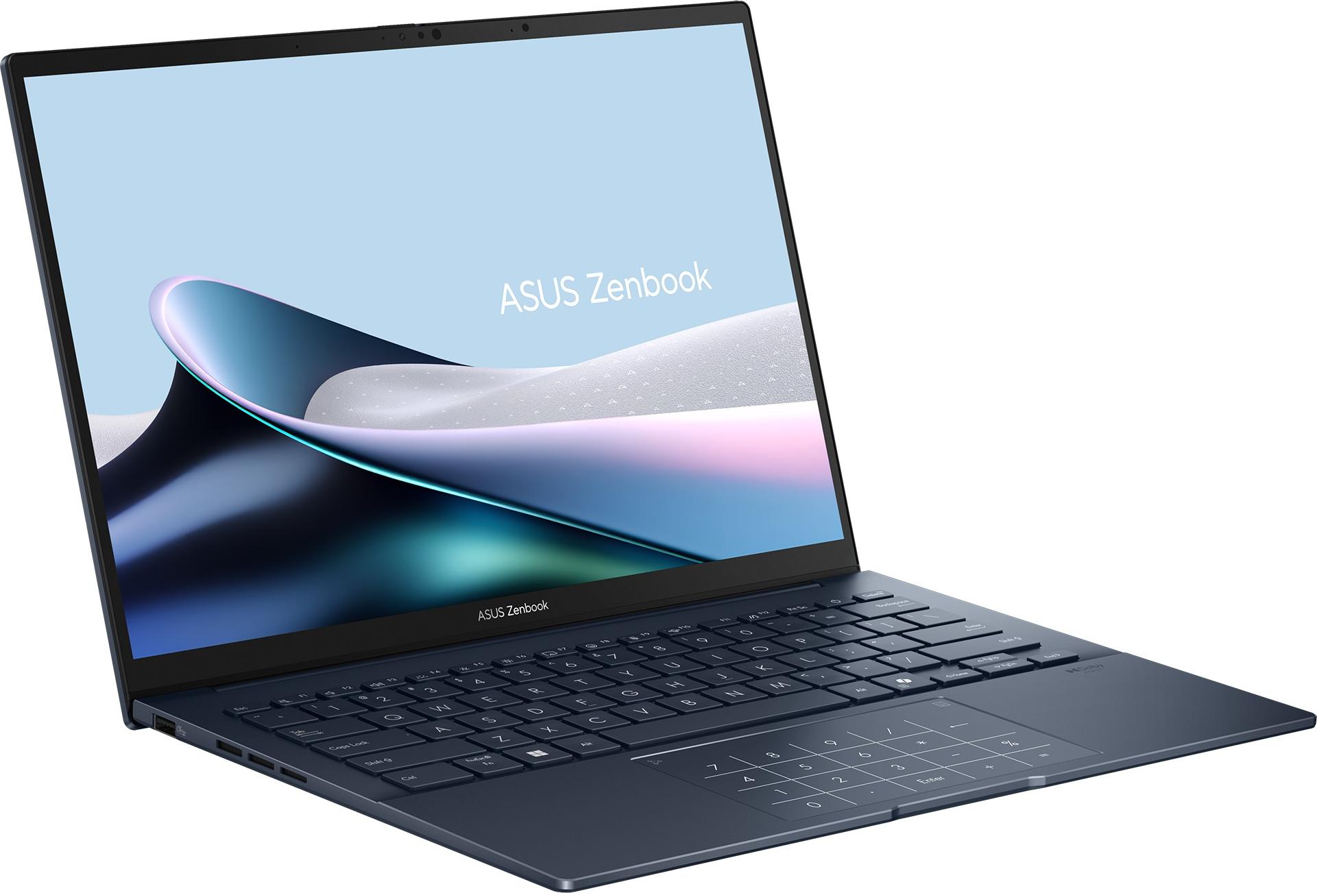 ASUS Zenbook 14 OLED/UX3405CA-OLED238W/U7-255H/14"/WUXGA/T/16GB/1TB/Arc 140T/W11H/Blue/2R