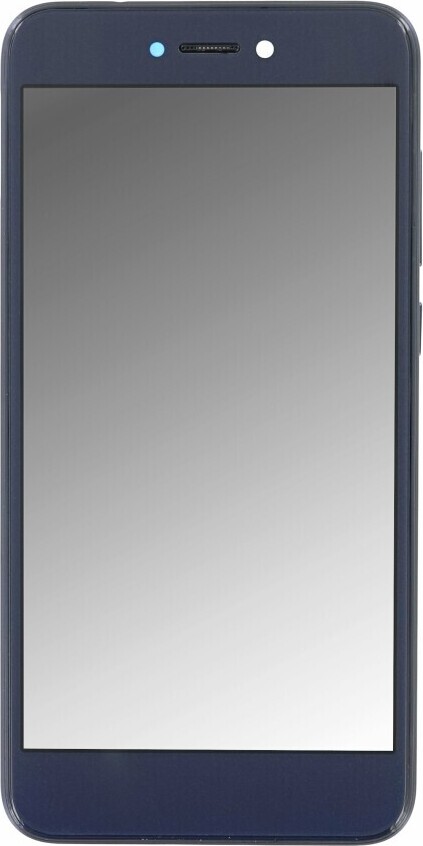 OEM Displayeinheit + Rahmen für Huawei P8 Lite 2017 blau, ohne Logo